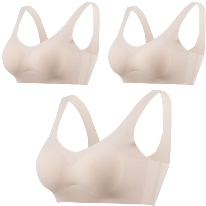 BASE ALPHA ESSENTIALS 舒適無痕內衣背心3件組