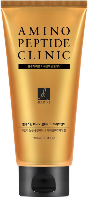엘라스틴 아미노 펩타이드 약산성 단백질 헤어팩 트리트먼트 페어앤프리지아 향, 300ml, 1개