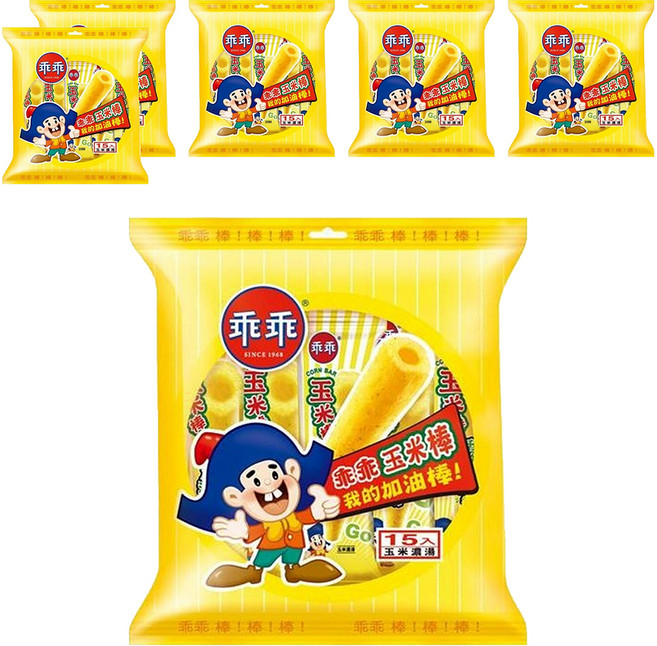 乖乖 玉米棒 玉米濃湯 15入, 105g, 6袋