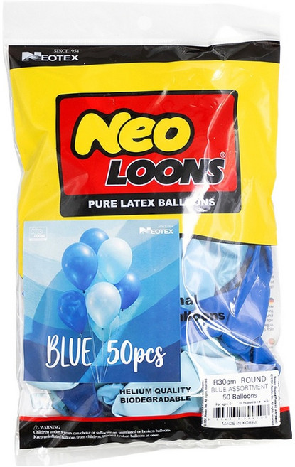 네오룬스 믹스패키지 블루어소트 30cm 50p, 1개