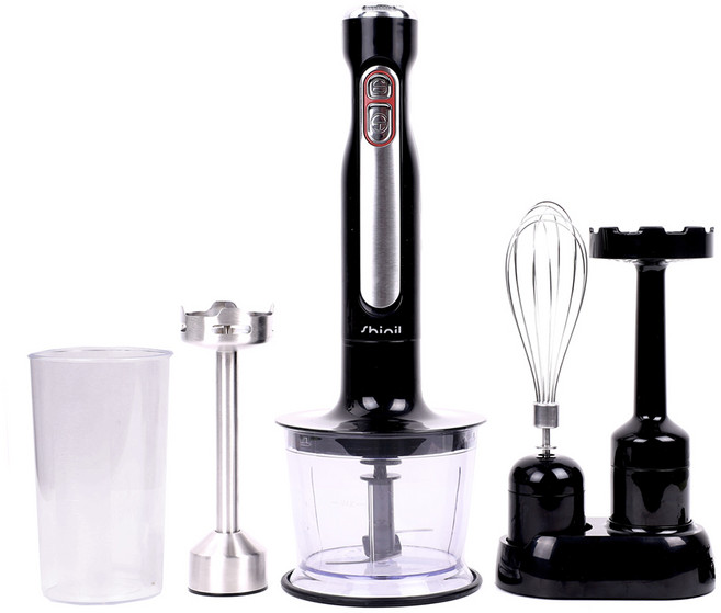 신일 4 in 1 무선 핸드 블랜더 세트, SMX-MS100WS