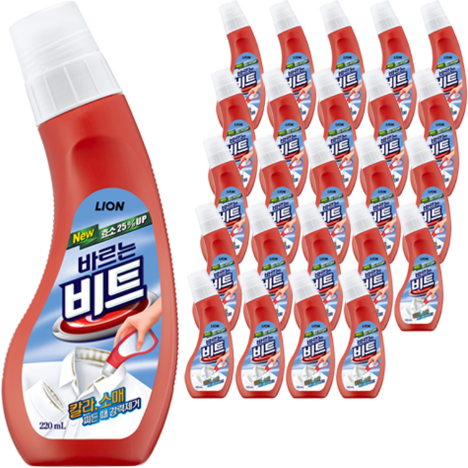 비트 바르는 얼룩 제거제, 220ml, 25개
