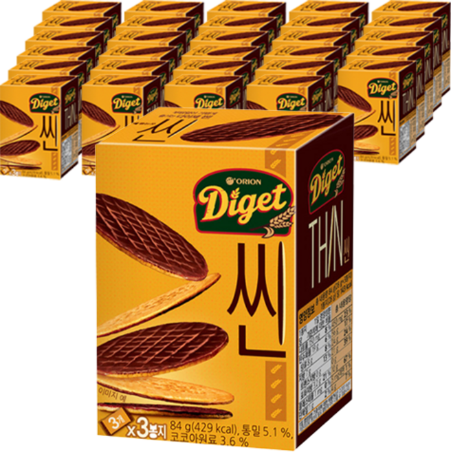 ORION 好麗友 Dige Thin, 36個, 84g