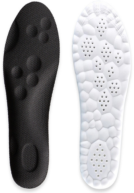 무식이네 발편한 구름 에어솔 신발 깔창 블랙, 1개