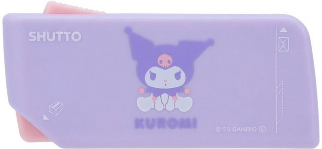 sun-star SHUTTO 多功能磁吸攜帶型開箱拆信刀, 酷洛米 紫色, 1個