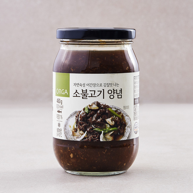 올가홀푸드 소불고기 양념, 460g, 1개