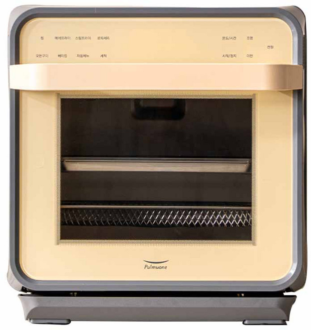 풀무원건강생활 스팀쿡 플러스 에어프라이어 15L, AV15D11 Series, 크리미옐로우 + 웜그레이