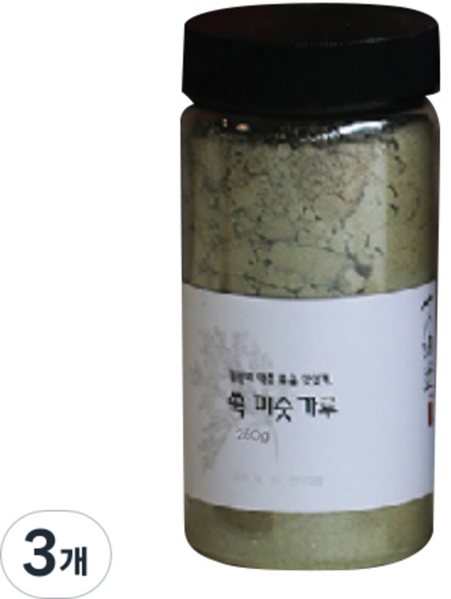 방유당 쑥 미숫가루, 3개, 250g