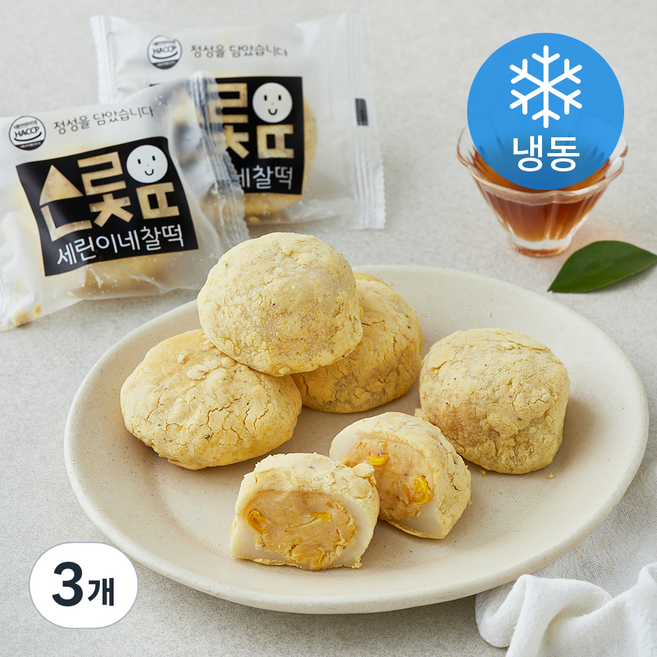 미담라이스 세린이네 찰떡 옥수수크림치즈 (냉동), 420g, 1개입, 3개