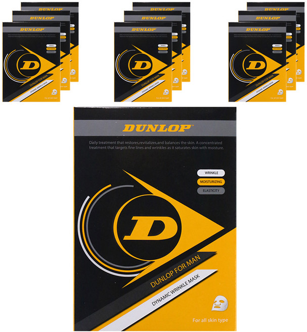 던롭 다이나믹 링클 기능성 마스크팩, 25g, 10개