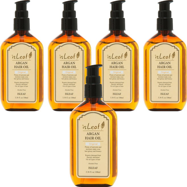 isLeaf 香氛順盈護髮油 拈花惹草, 100ml, 5瓶