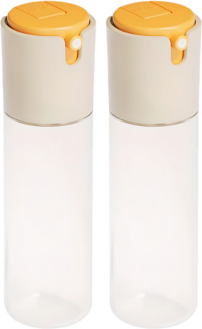 倒噴兩用油壺 奶油白 2個, 285ml, 1組
