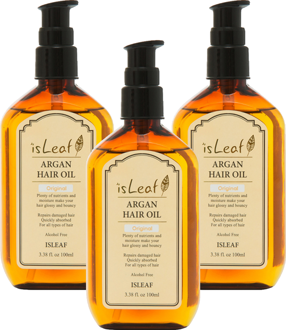 isLeaf 香氛順盈護髮油 拈花惹草, 100ml, 3瓶