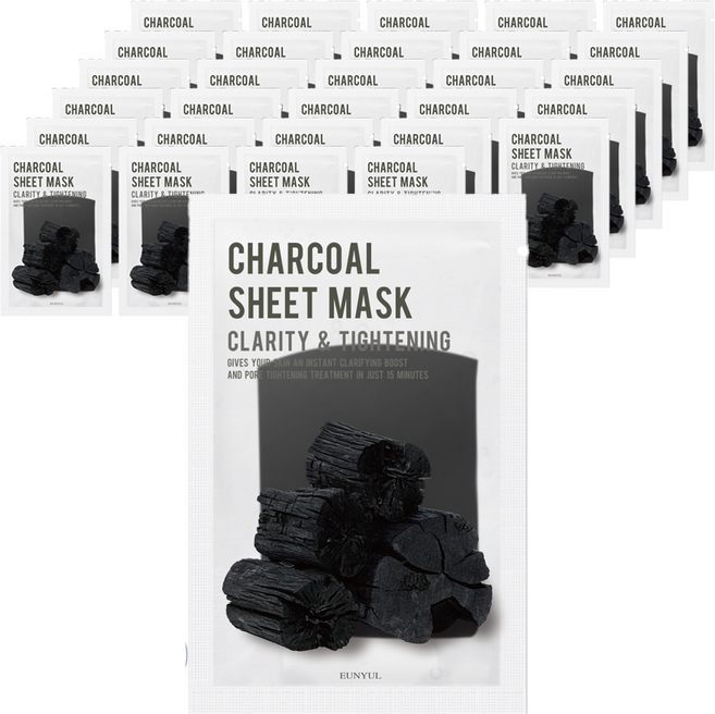 은율 퓨리티 참숯 마스크팩, 1개입, 90개