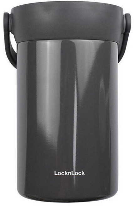 LocknLock 樂扣樂扣 悠悠保溫桶, 黑色, 1.6L, 1個