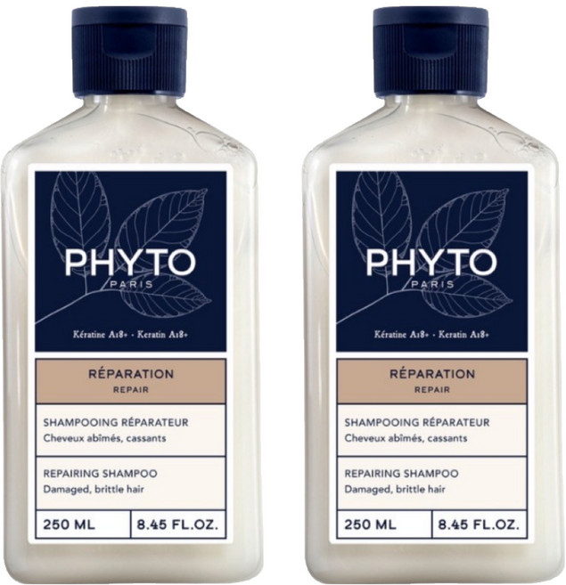 PHYTO 髮朵 深層修護能量洗髮精, 250ml, 2瓶