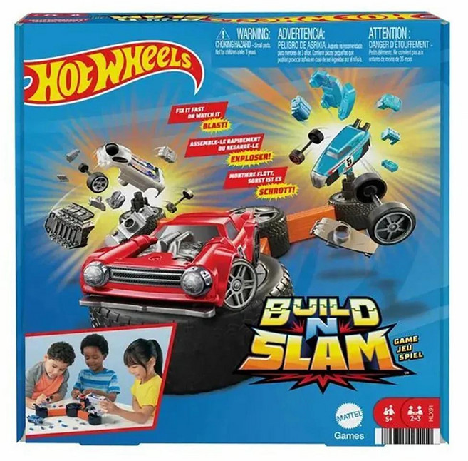Hot WHeeLs 風火輪 不曾輸過組車競賽組, 多色, 1盒