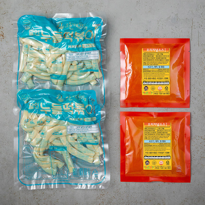 오분떡볶이 납작 오리지널 소스, 370g, 2팩