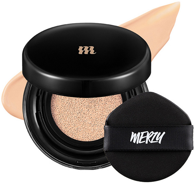 머지 더 에어리 씬 커버 쿠션 파운데이션 13g, AC2 바닐라, 1개