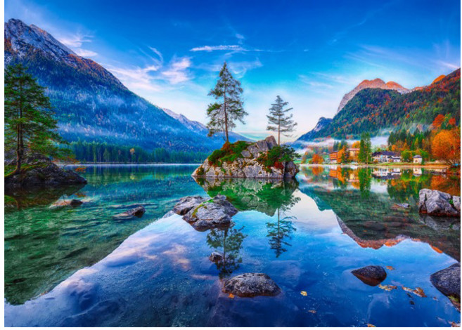 후아다다 제이앤케이상점 퍼즐 18, 1000피스, 혼합, 1개