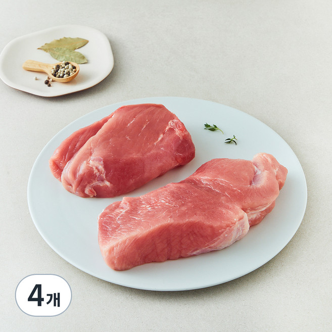 파머스팩 한돈 뒷다리 수육용 (냉장), 1kg, 4개