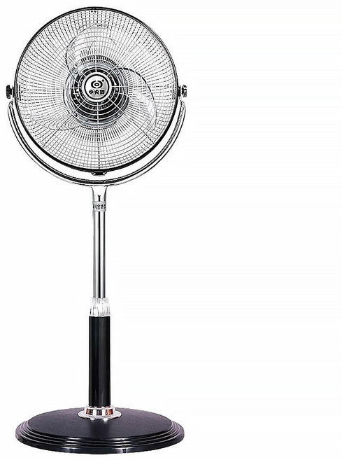 中央牌 DC節能開關型內旋式循環立扇 14吋 貴族黑, KDS-142SR