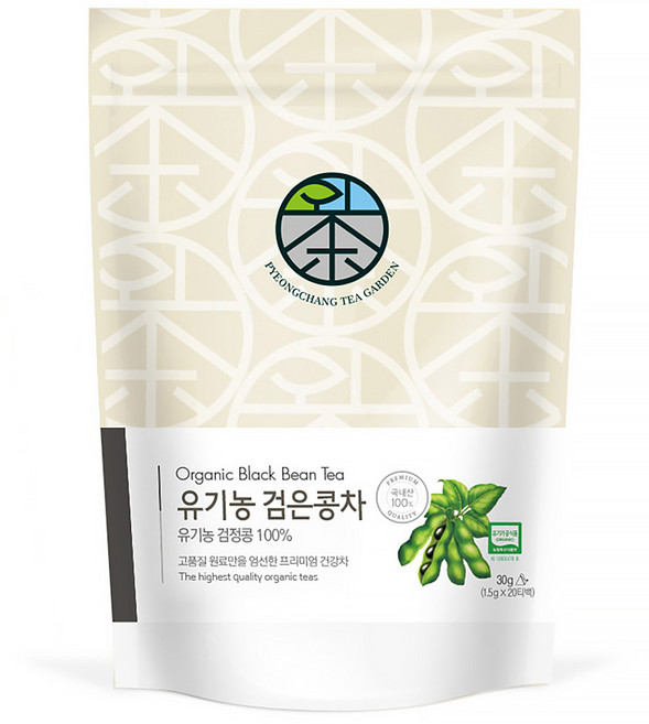 평창다원 유기농 검은콩차, 1.5g, 20개입, 1개