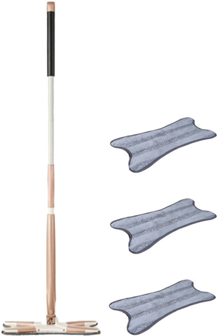 오코로 노터치 걸레짜는 청소기 밀대 + 걸레 3p 세트, 1세트