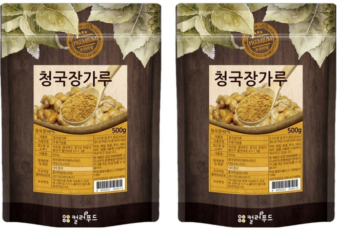 彩色食品國產清國醬粉, 500g, 2個