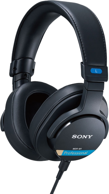 SONY 索尼 耳罩式監聽耳機, Sony MDR-M1, Black
