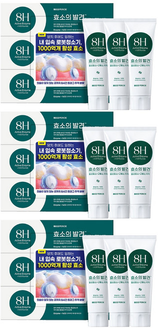 페리오 효소의발견 1450 고불소 치약 유러피안민트 100g, 3개, 3개입