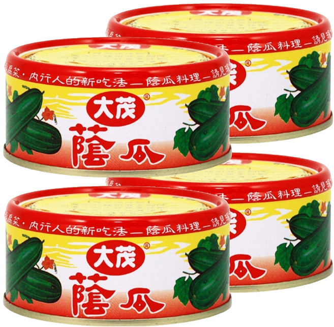 大茂 蔭瓜, 110g, 4罐