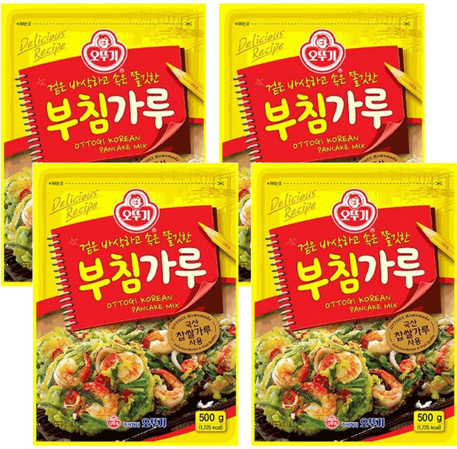 OTOKI 不倒翁 韓式DIY煎餅粉, 500g, 4包