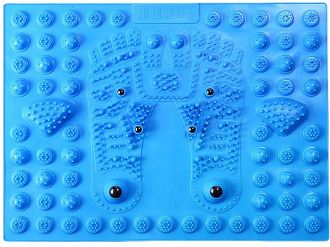 발바닥 지압매트, 블루, 1개