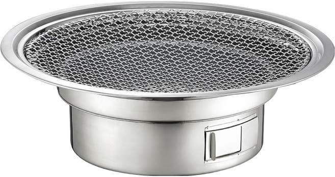 꾸버스 스텐 로스터 숯불그릴 395, 1개