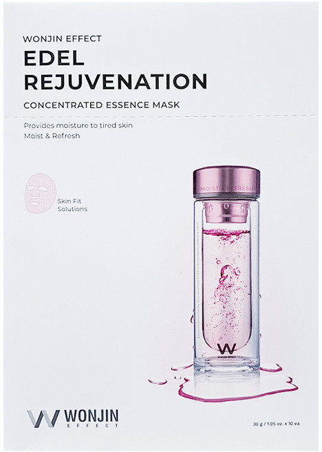 WONJIN EFFECT 雪絨花幹細胞緊緻安瓶面膜, 10片, 1盒