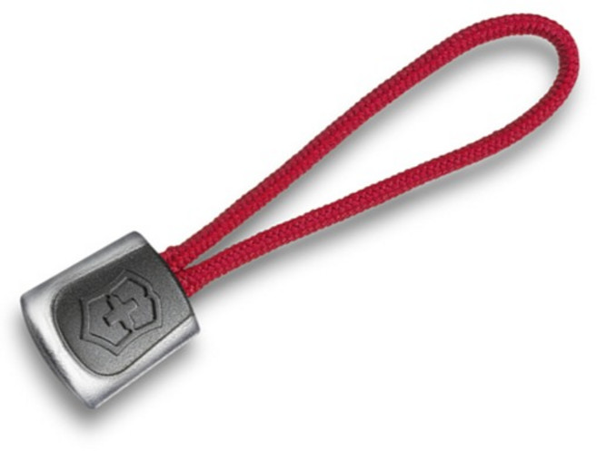 VICTORINOX 瑞士維氏 零配件 65mm維氏盾牌造型吊飾, 紅色