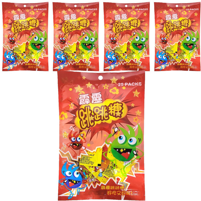 霹靂跳跳糖, 33g, 5袋