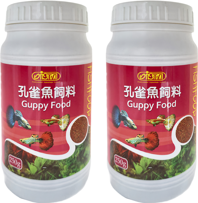 ISTA 伊士達 孔雀魚飼料 I-356, 250g, 2罐