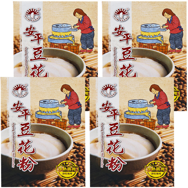 新光洋菜 安平豆花粉, 90g, 4盒