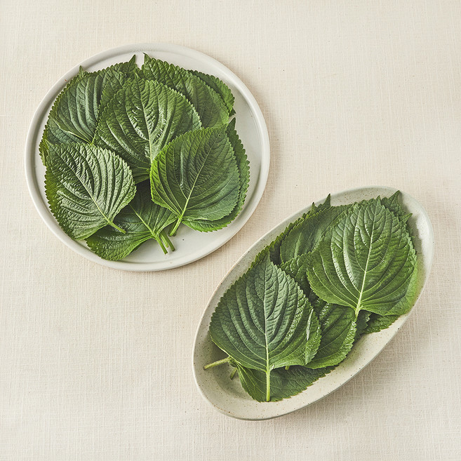 국내산 친환경 깻잎, 100g, 1개