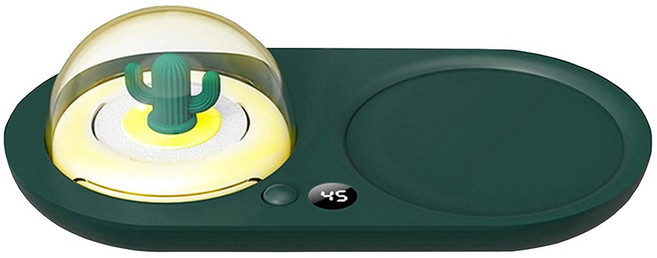 ANTIAN 萌寵智能恆溫數位顯示暖杯墊, 單一商品