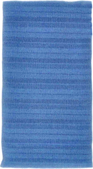 TOWA 東和產業 男用超粗澡巾 30x120cm 尼龍100% 日本產, 藍色, 1入, 1條