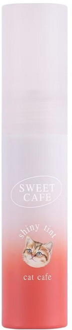 BABY BRIGHT 甜蜜下午茶持久顯色水光潤唇釉 含牛奶提取物, 01 Cat Café, 1支