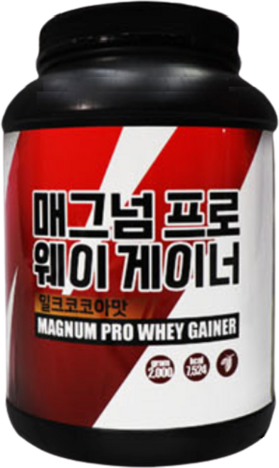 增重系列乳清蛋白粉 可可牛奶風味, 2kg, 1個