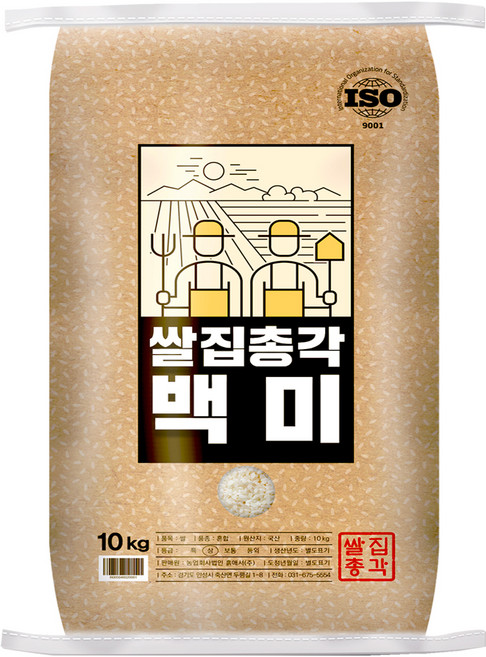 쌀집총각 2025년산 햅쌀 백미, 상등급, 10kg, 1개
