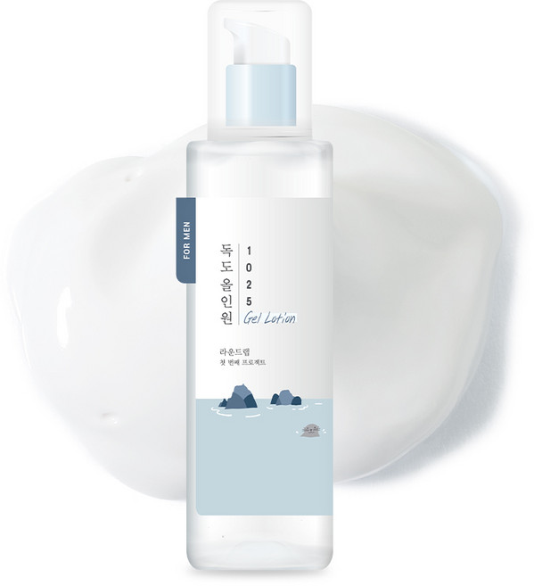 라운드랩 포 맨 1025 독도 젤 로션 올인원, 200ml, 1개