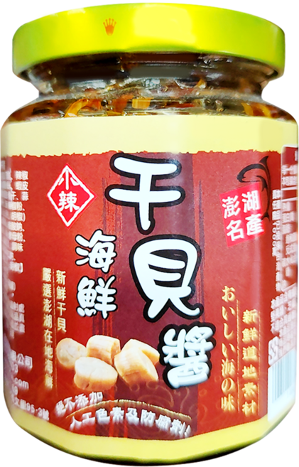 泰凱食堂 澎湖現撈仔XO醬 海鮮干貝醬, 250g, 1罐