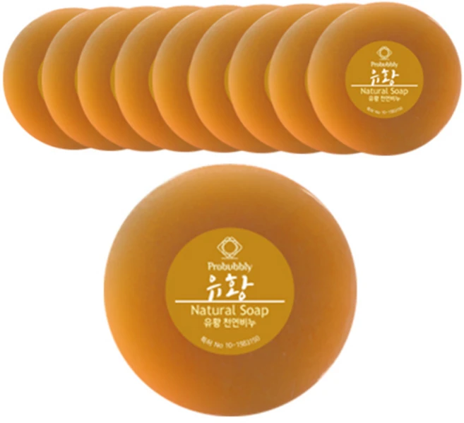 프로버블리 유황 중성 클렌징 비누, 110g, 10개 - 쿠팡