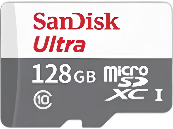 SanDisk 晟碟 Ultra microSD 記憶卡, 128GB, 1個